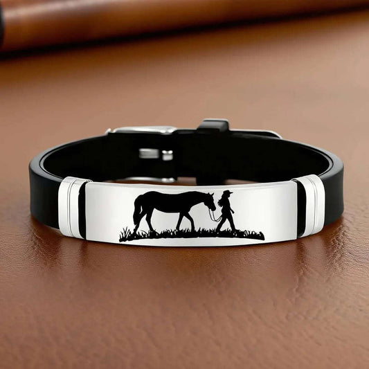 Cowgirl Bracelet, Western Accessory Wristband, Girl Friend Gifts - The Best New Thing