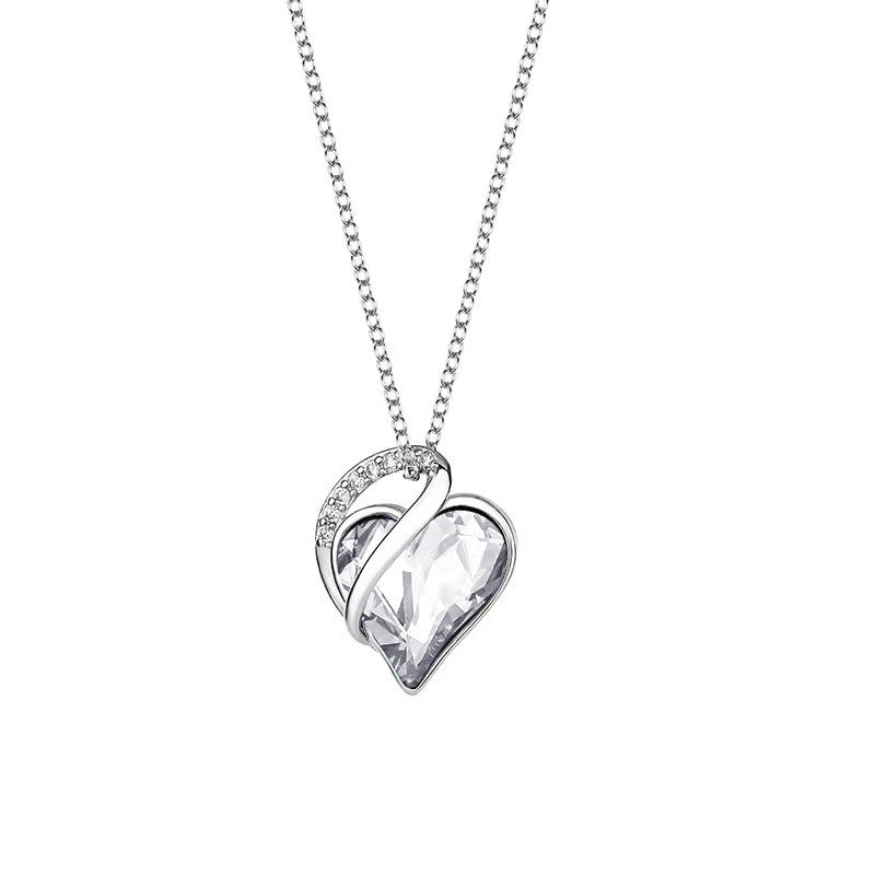 Sterling Silver Heart Shaped Necklace - The Best New Thing