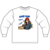Barn Hair Don’t Care Long Sleeve T-Shirt Funny Shirt Casual Farm Wear - S / White - T-Shirt