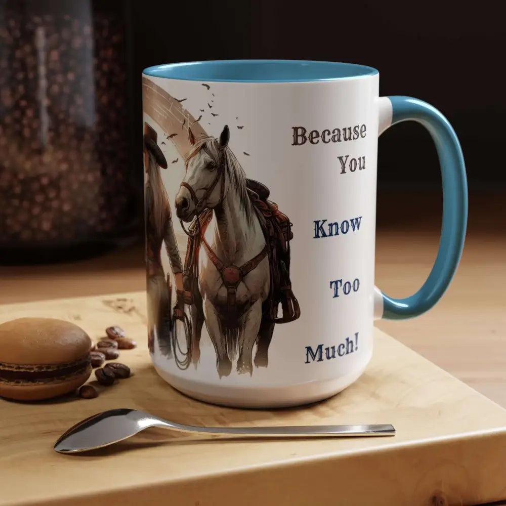 Best Friends Forever Cowgirl Coffee Mug Gift Funny Best BBF Friends Bestie Gift 15oz - Mugs