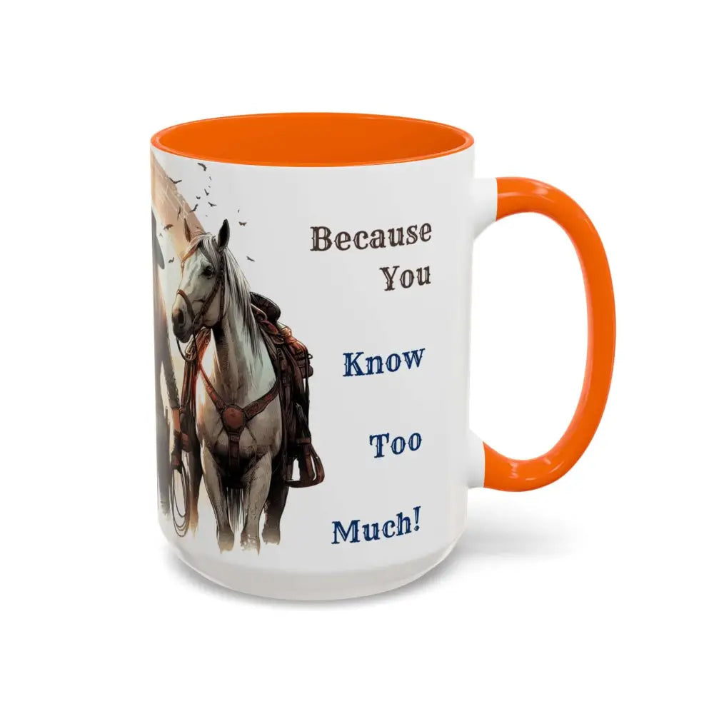 Best Friends Forever Cowgirl Coffee Mug Gift Funny Best BBF Friends Bestie Gift 15oz - Mugs