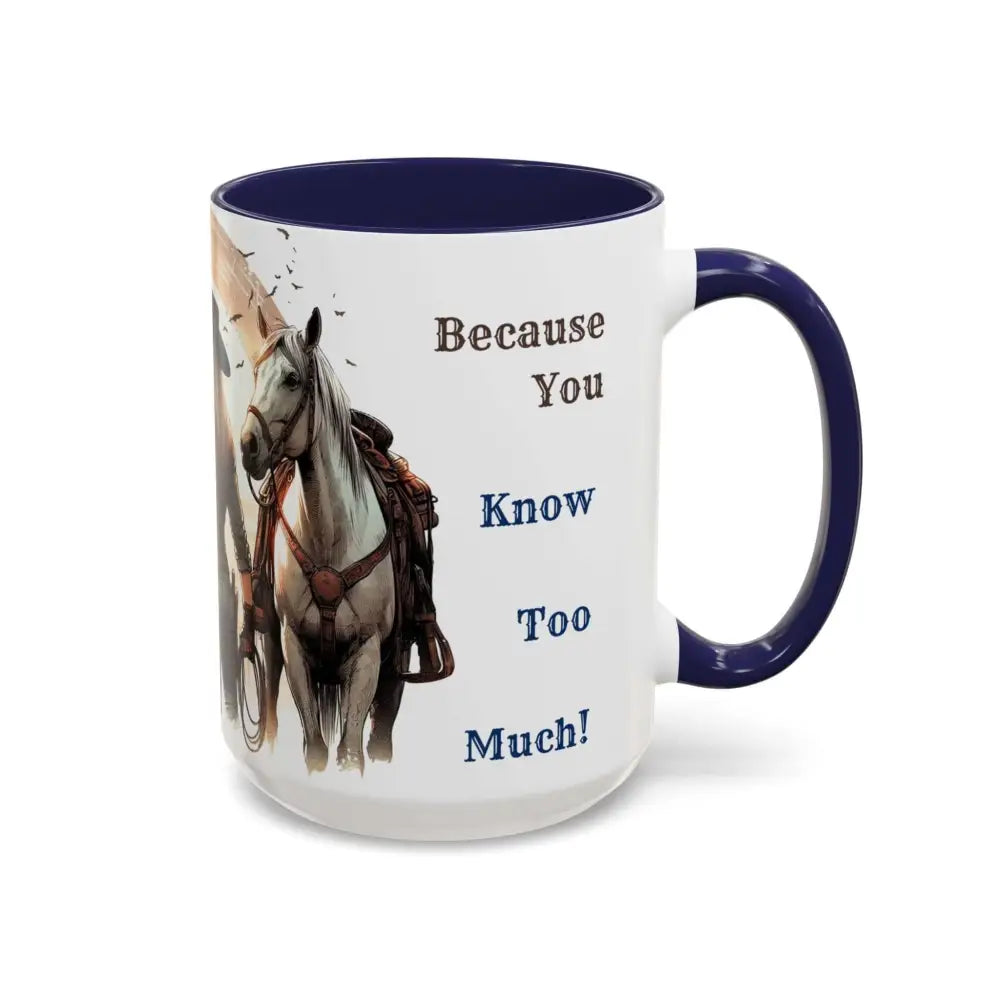 Best Friends Forever Cowgirl Coffee Mug Gift Funny Best BBF Friends Bestie Gift 15oz - Mugs
