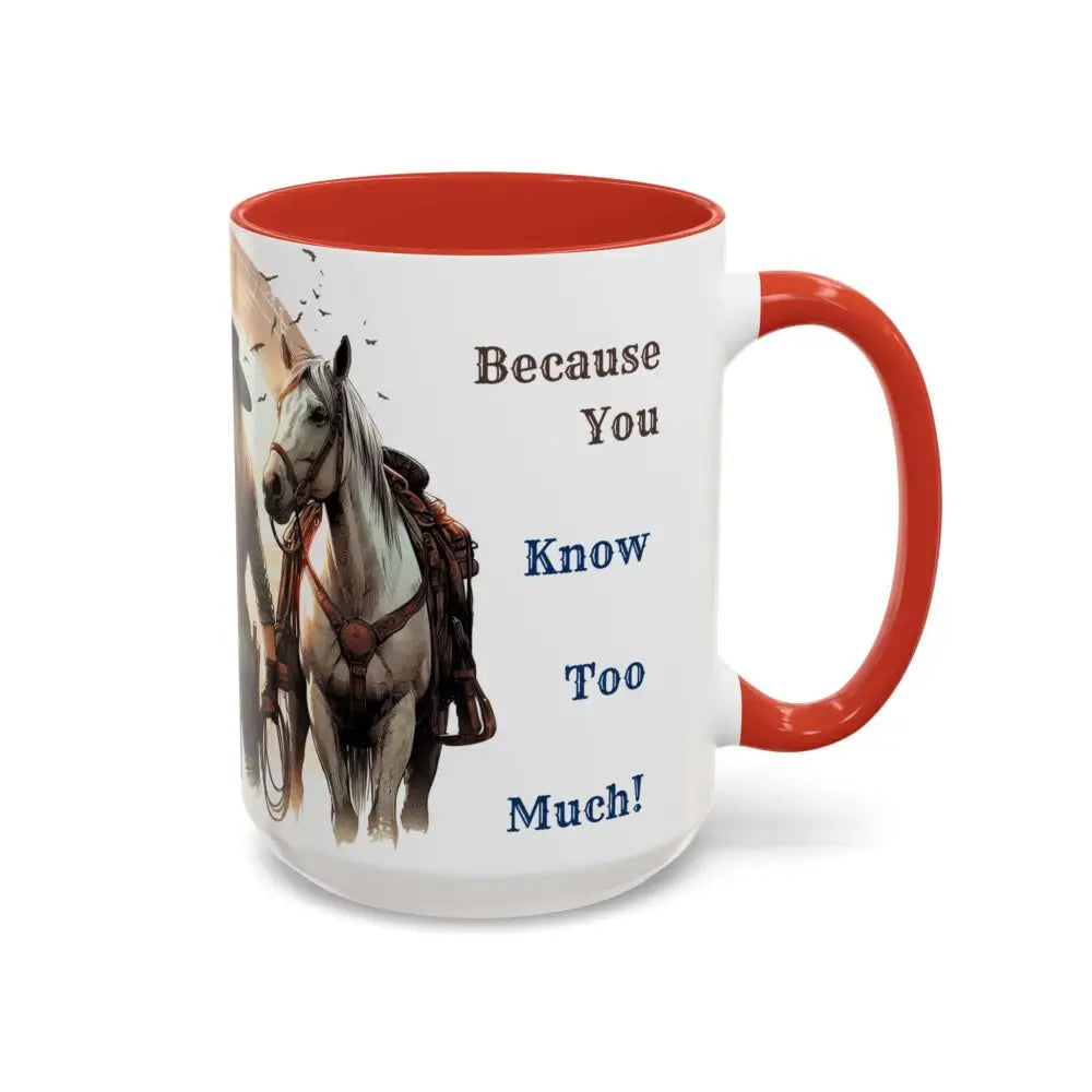 Best Friends Forever Cowgirl Coffee Mug Gift Funny Best BBF Friends Bestie Gift 15oz - Mugs