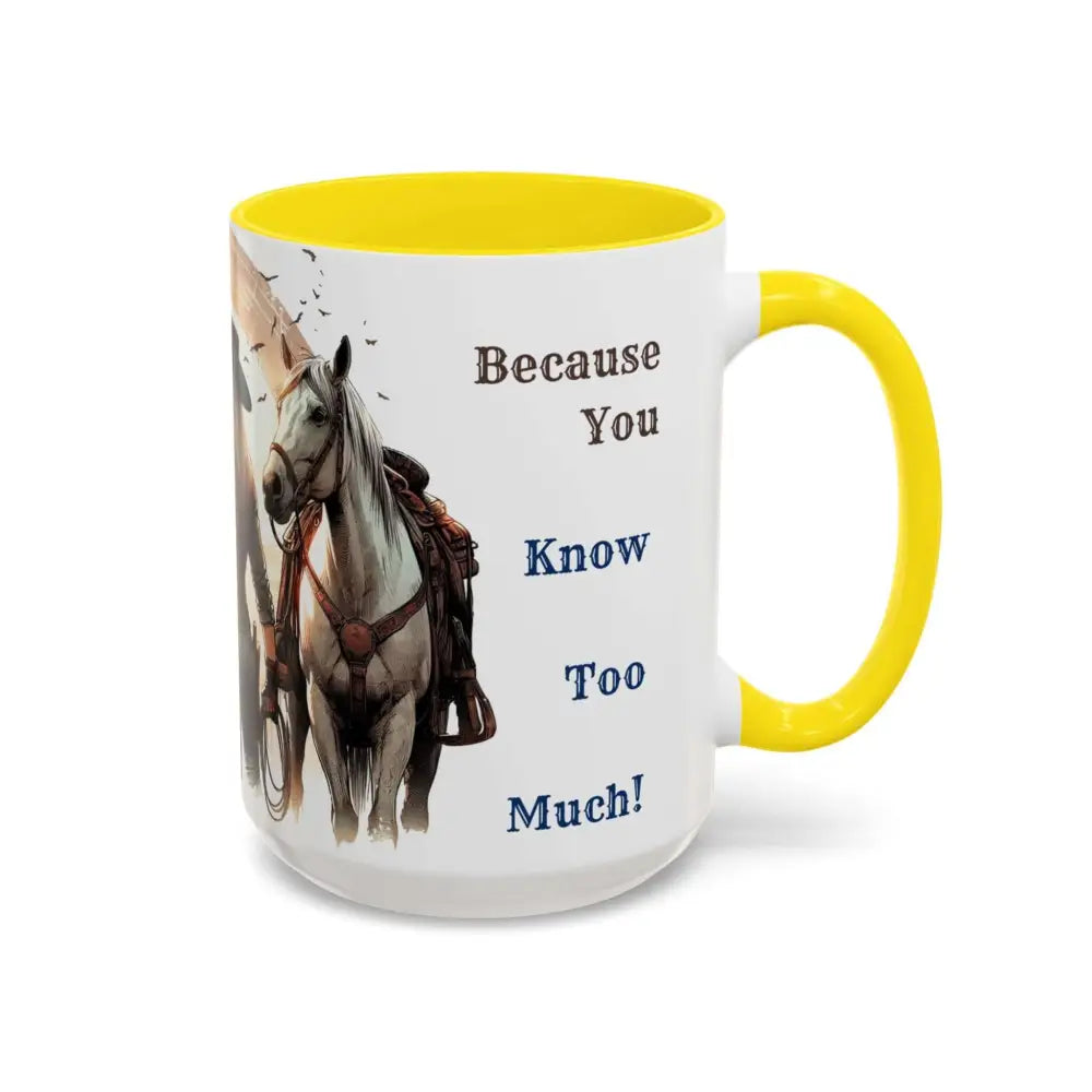 Best Friends Forever Cowgirl Coffee Mug Gift Funny Best BBF Friends Bestie Gift 15oz - Mugs
