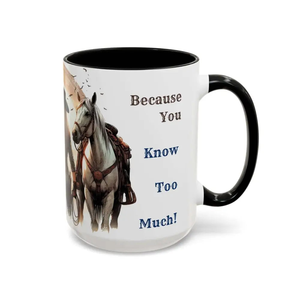 Best Friends Forever Cowgirl Coffee Mug Gift Funny Best BBF Friends Bestie Gift 15oz - Mugs