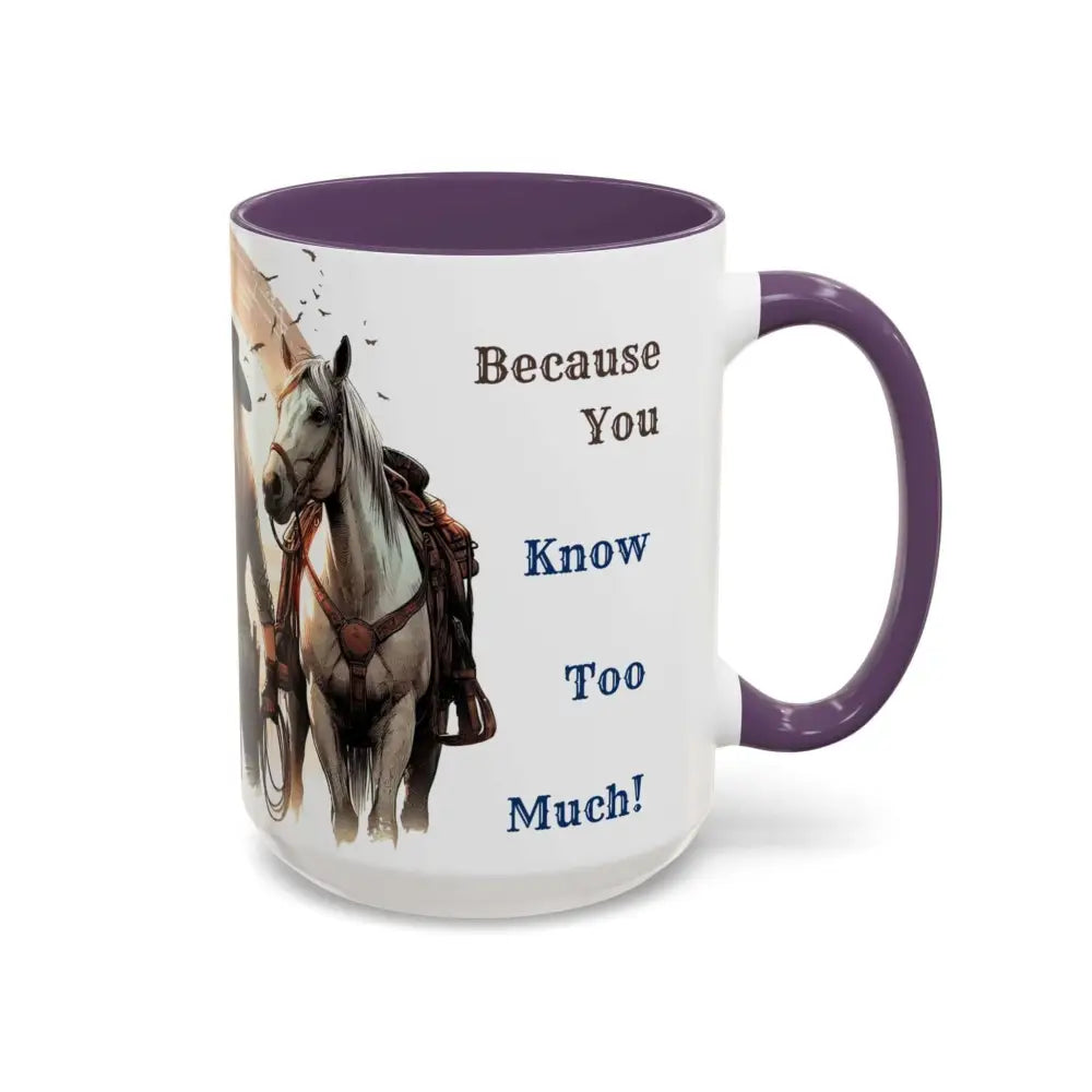 Best Friends Forever Cowgirl Coffee Mug Gift Funny Best BBF Friends Bestie Gift 15oz - Mugs