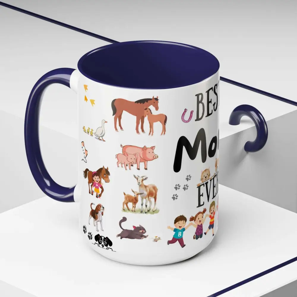 Best Gift for Mom Best Mom Ever Coffee Mug Farm Coffee Mug for Mom 15oz Mugs