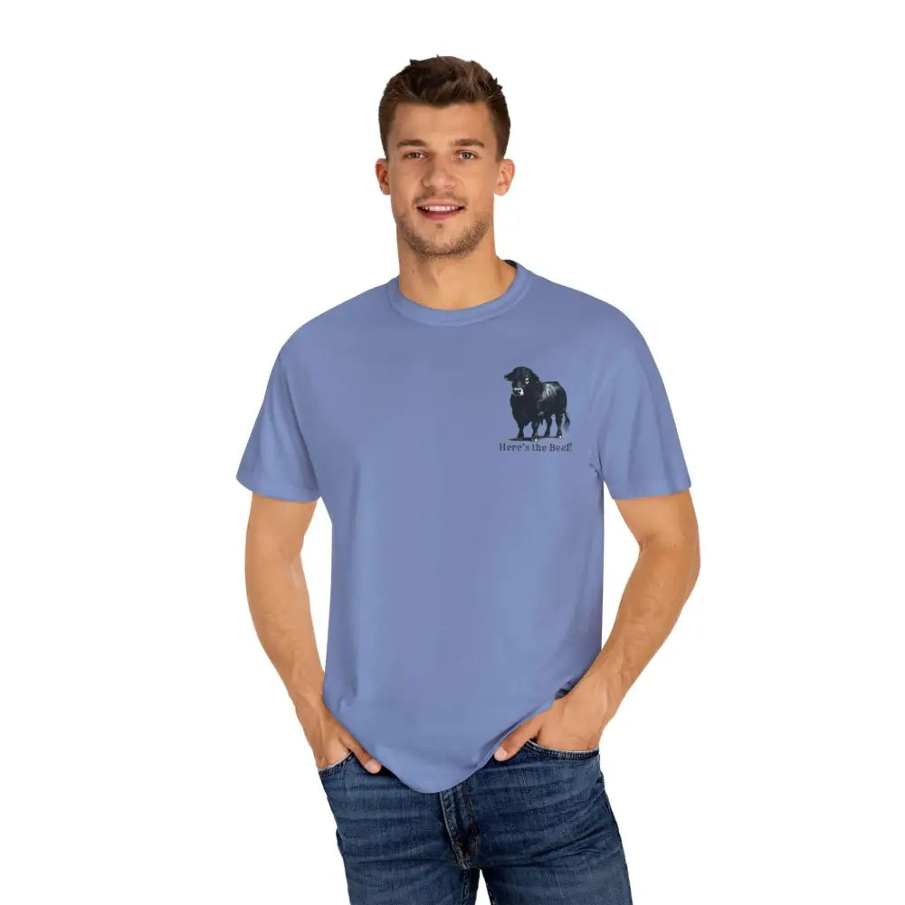 Black Angus Beef Lover Bull T-shirt Gift for Cowboys Farmers and Ranchers Gift for Him - T-Shirt