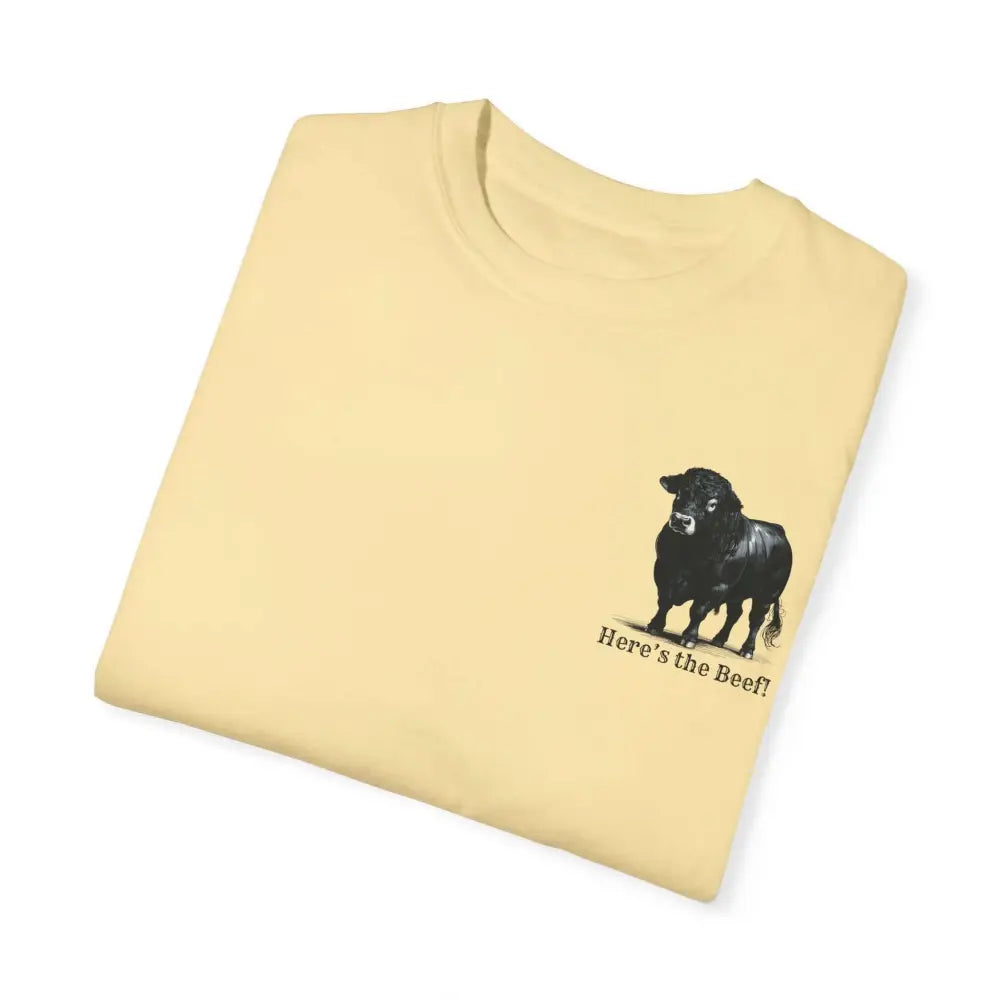 Black Angus Beef Lover Bull T-shirt Gift for Cowboys Farmers and Ranchers Gift for Him - T-Shirt