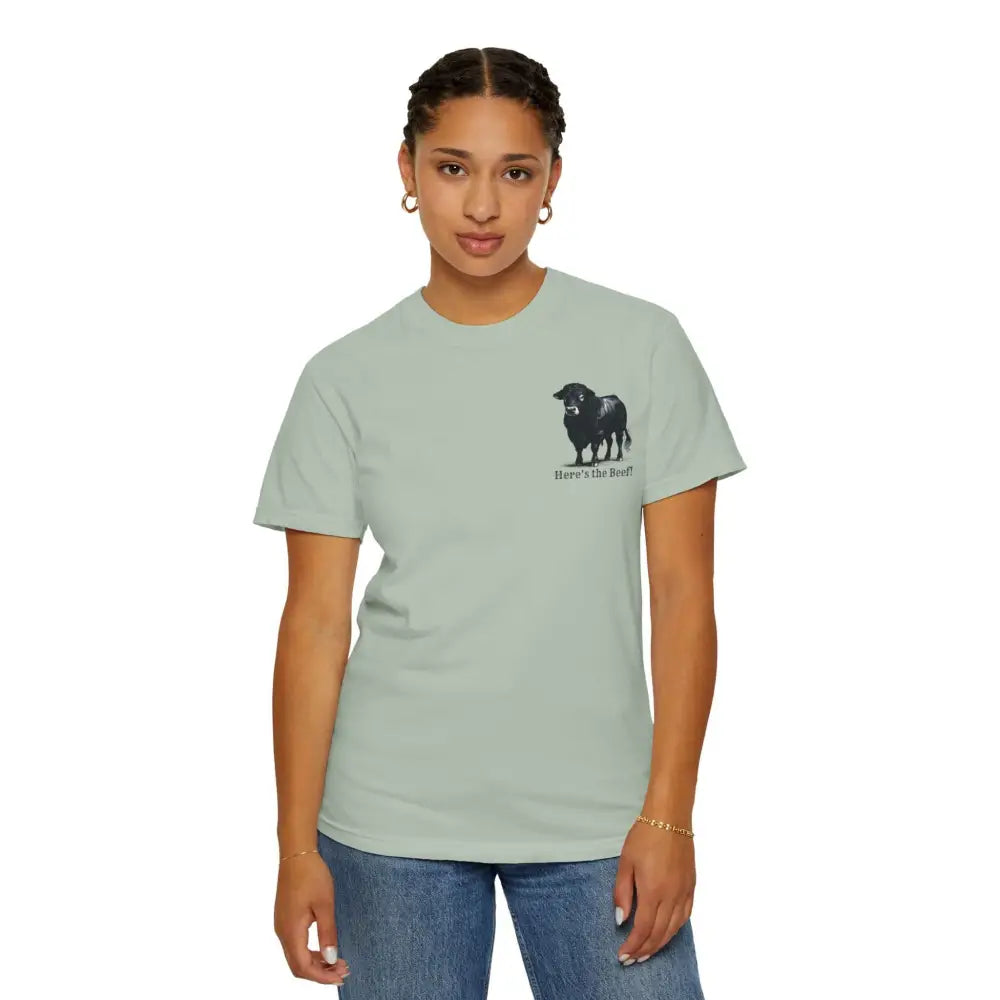 Black Angus Beef Lover Bull T-shirt Gift for Cowboys Farmers and Ranchers Gift for Him - T-Shirt