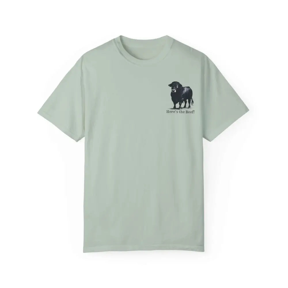 Black Angus Beef Lover Bull T-shirt Gift for Cowboys Farmers and Ranchers Gift for Him - Watermelon / S - T-Shirt