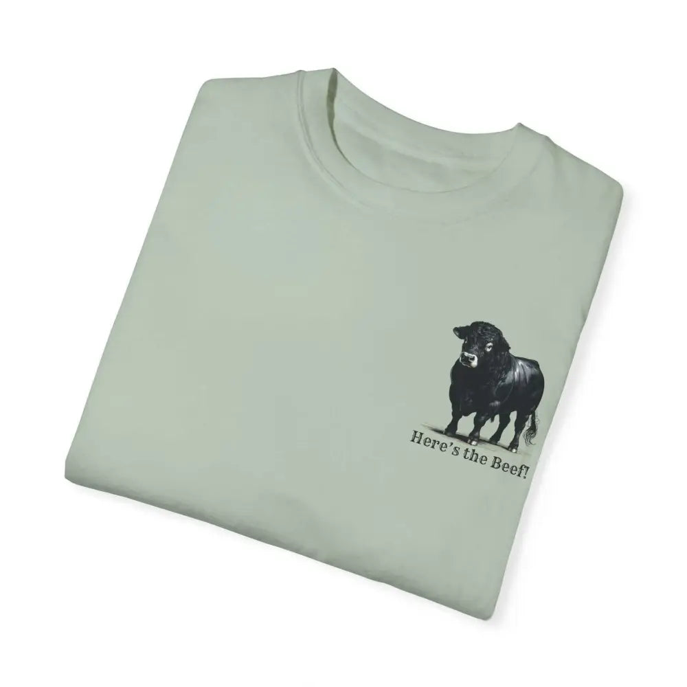 Black Angus Beef Lover Bull T-shirt Gift for Cowboys Farmers and Ranchers Gift for Him - T-Shirt