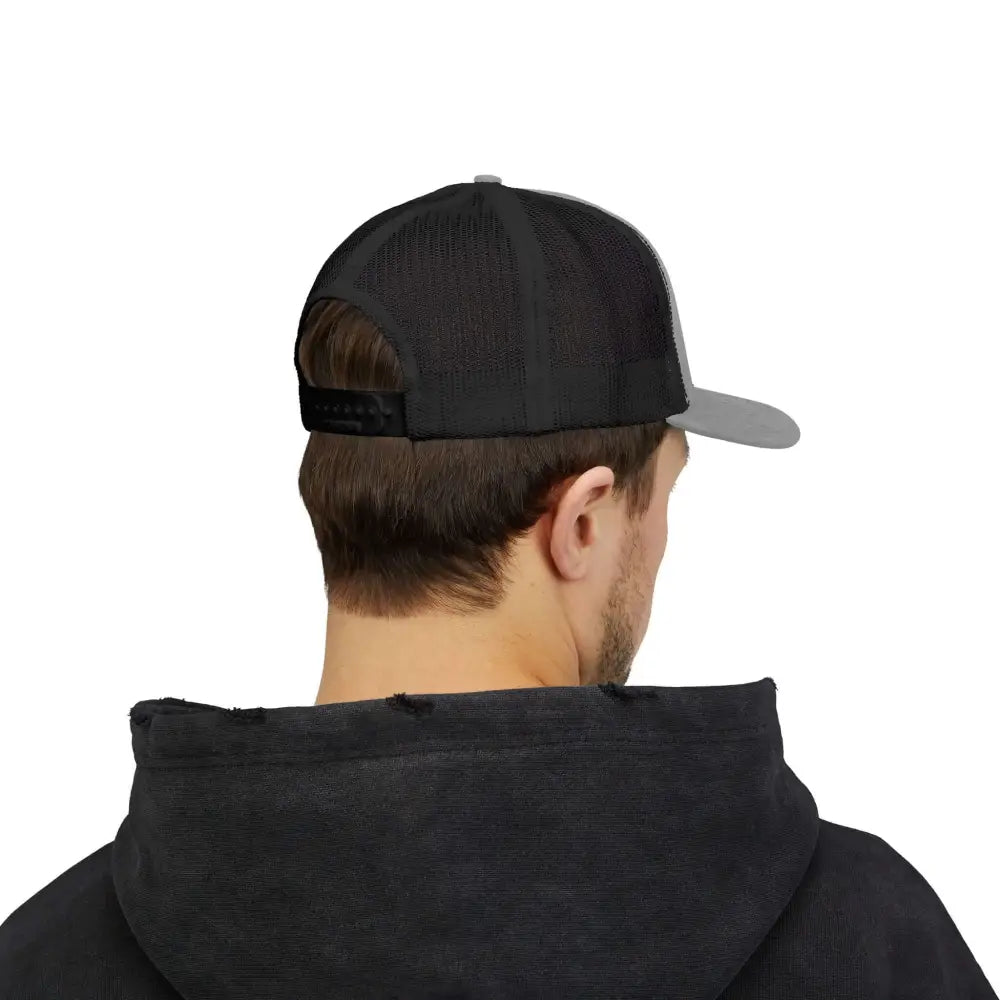 Black Angus Bull Snapback Truckers Hat Farmers and Rancher Cap Hats