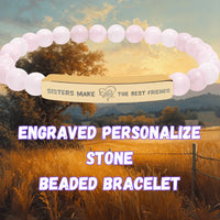 Engraved Personalize Bracelet, Gift for Mom, Gift for Friends - The Best New Thing