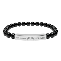 Engraved Personalize Bracelet, Gift for Mom, Gift for Friends - The Best New Thing