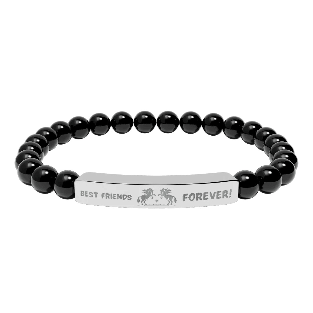 Engraved Personalize Bracelet, Gift for Mom, Gift for Friends - The Best New Thing