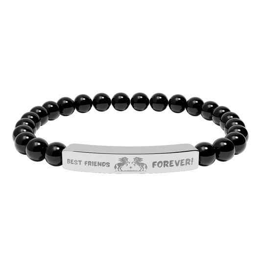 Engraved Personalize Bracelet, Gift for Mom, Gift for Friends - The Best New Thing