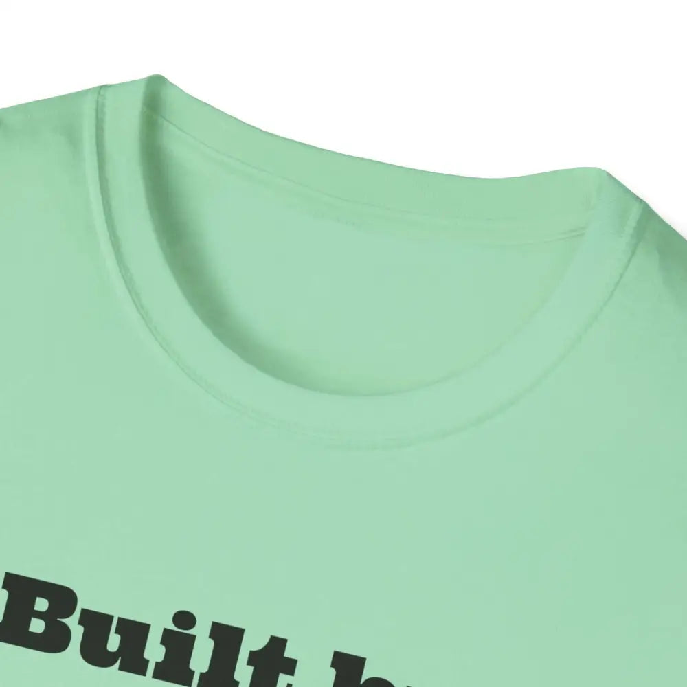 Built by Dirt Roads Inspirational T-Shirt Unisex Soft style Tee Inspirational Activewear Western T-Shirt - T-Shirt