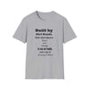 Built by Dirt Roads Inspirational T-Shirt Unisex Soft style Tee Inspirational Activewear Western T-Shirt - XS / Sport