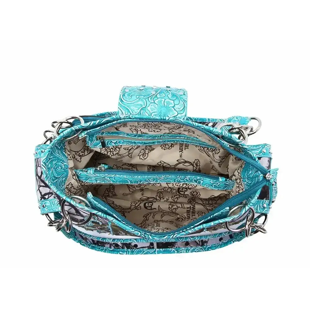 Camouflage Buckle Purse and Matching Wallet Set, Western Handbags - The Best New Thing