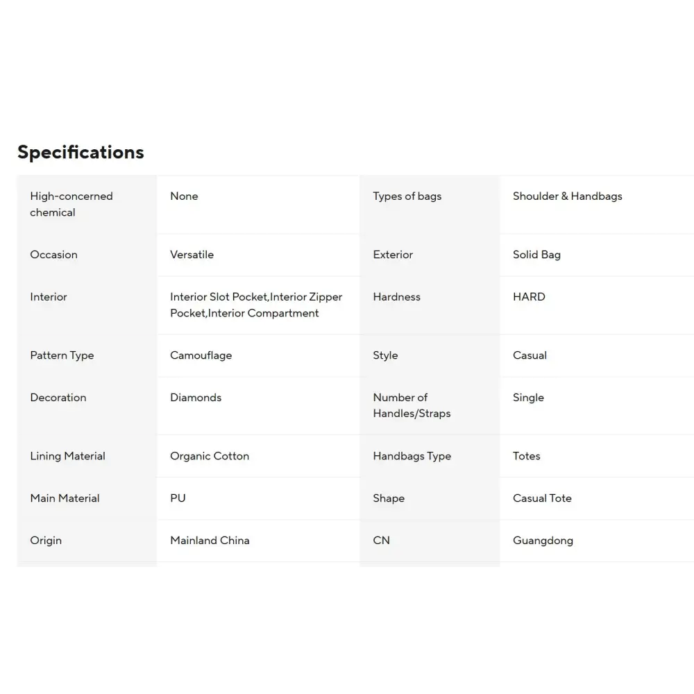 Camouflage Buckle Women Purse with Matching Wallet Set Western Handbags - Bags