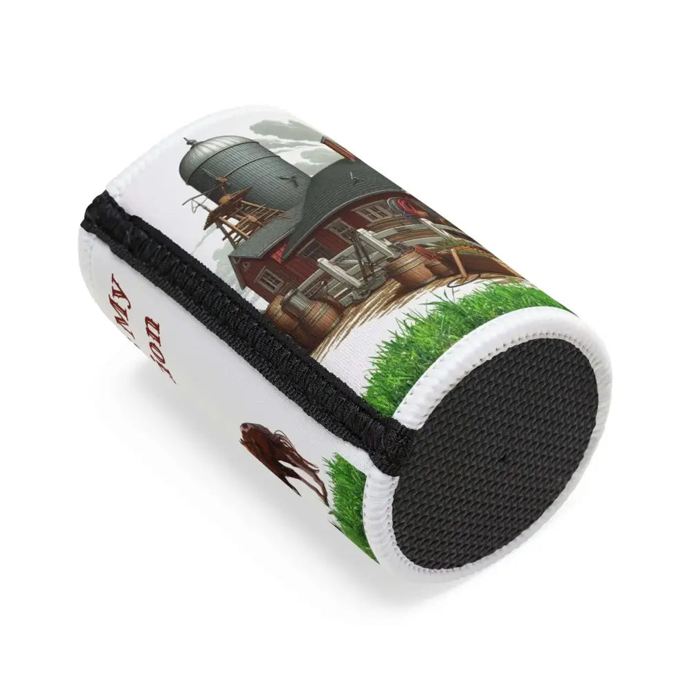 Can and Bottle Cozie Cooler Sleeve Rustic Horse Lover Gift with Funny Quote Regular Can Drink Sleeves