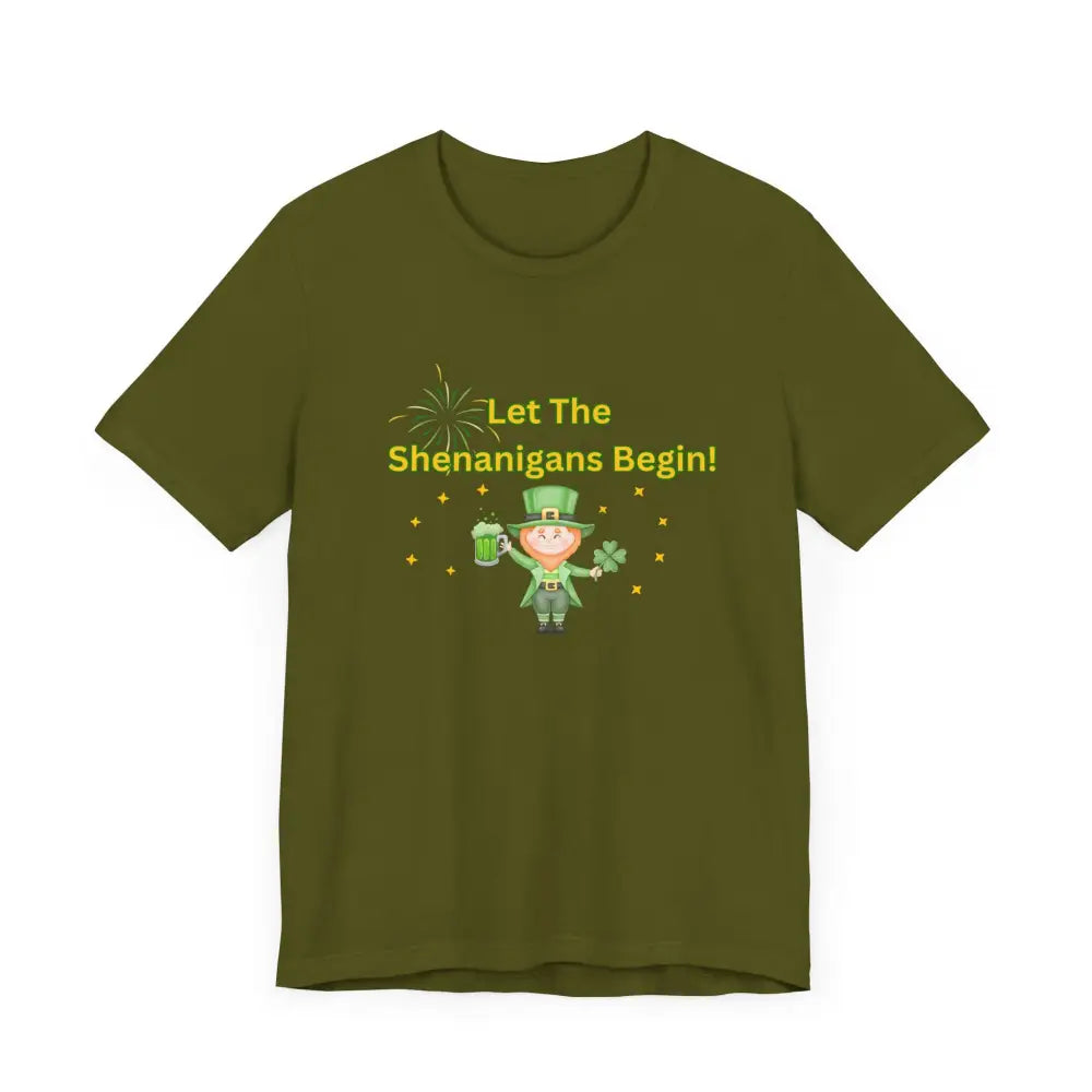 Celebrate St Patrick’s Day in Style Unique Gift Ideas for Men Party Shirt - Olive / XS - T-Shirt