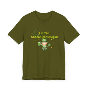 Celebrate St Patrick’s Day in Style Unique Gift Ideas for Men Party Shirt Olive / XS T Shirt