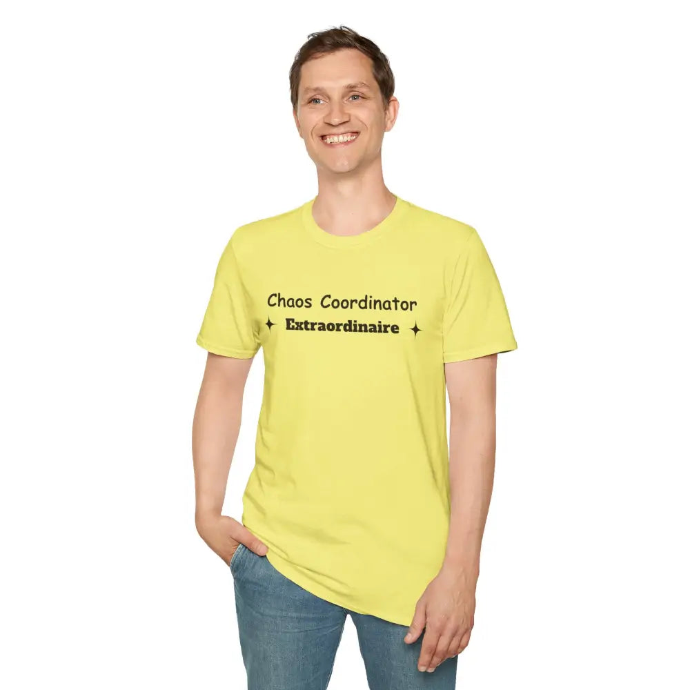 Chaos Coordinator Mother’s Day T-Shirt - Perfect Gift for Mom Gift for Dad Tee Shirt - T-Shirt