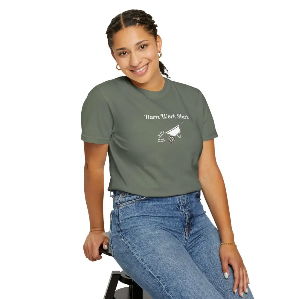 Classic Barn Work T-Shirt – Built for Grit and Comfort Barn Work Tee - T-Shirt