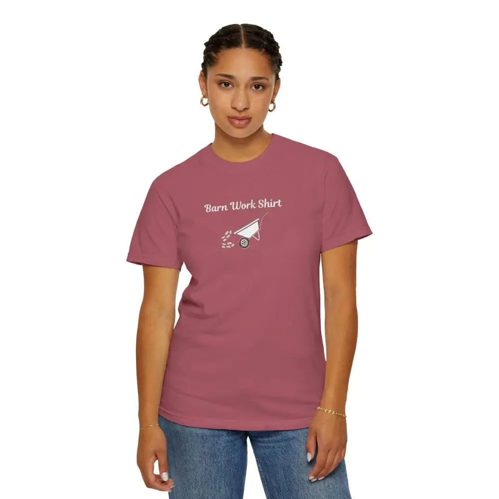 Classic Barn Work T-Shirt – Built for Grit and Comfort Barn Work Tee - T-Shirt