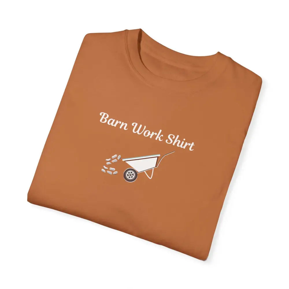 Classic Barn Work T-Shirt – Built for Grit and Comfort Barn Work Tee - T-Shirt