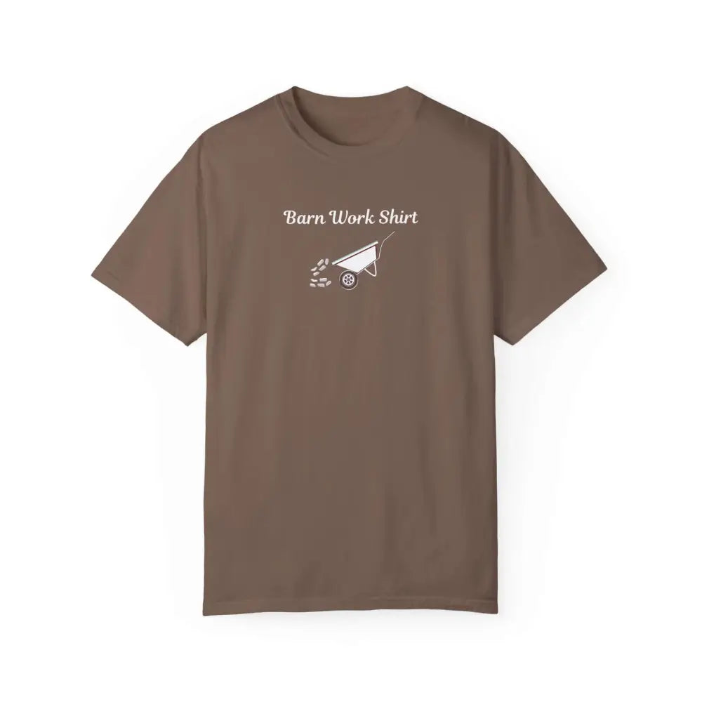 Classic Barn Work T-Shirt – Built for Grit and Comfort Barn Work Tee - Espresso / S - T-Shirt