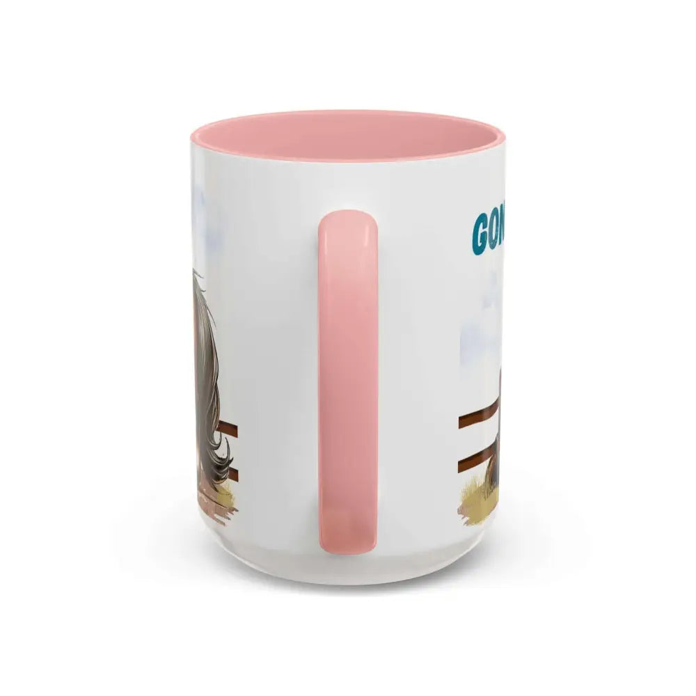 Cowboy Coffee Mug Snubby Sassy Mare and Begging Cowboy Mug