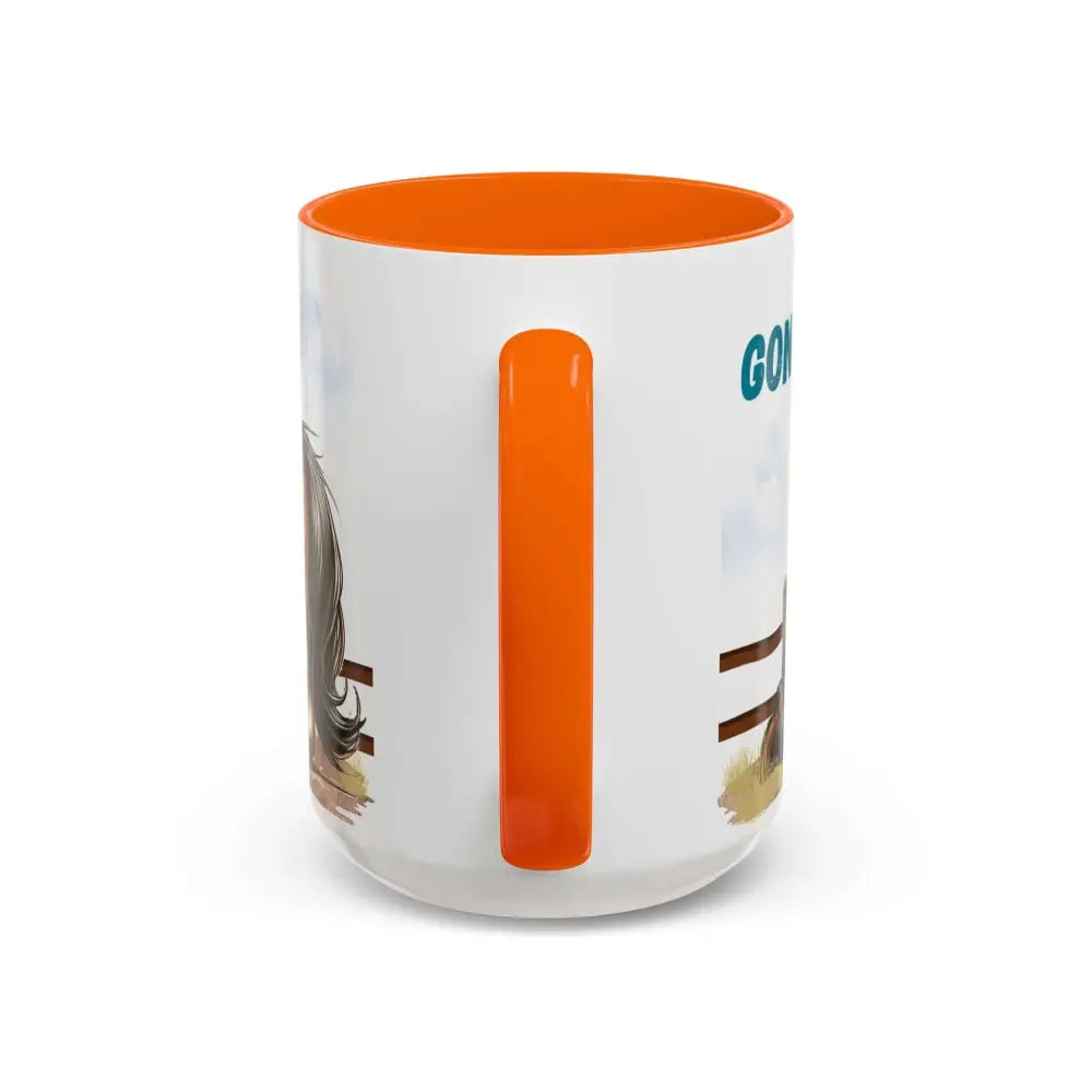 Cowboy Coffee Mug Snubby Sassy Mare and Begging Cowboy Mug
