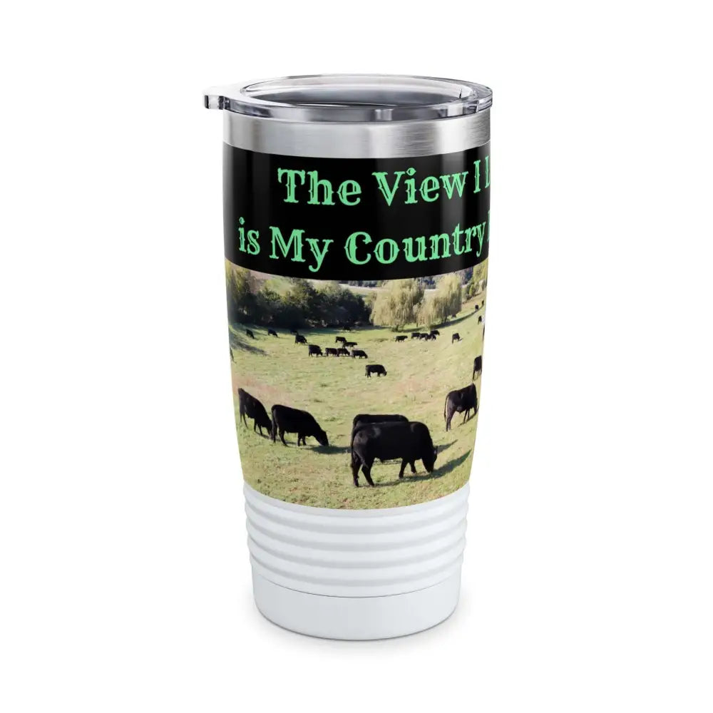 Cowboy Country Coffee Mug Farmer Travel Tumbler Gifts for Men 20oz - Mug