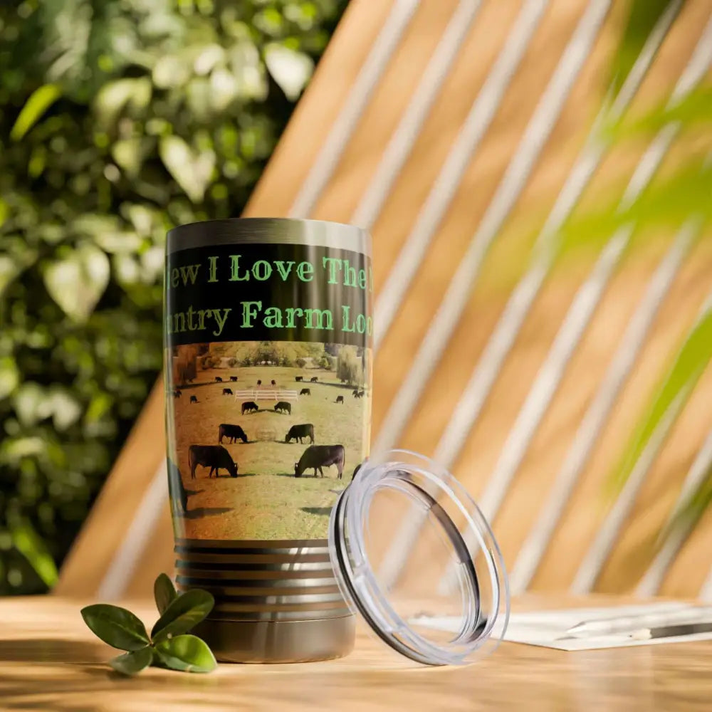 Cowboy Country Coffee Mug Farmer Travel Tumbler Gifts for Men 20oz - Mug