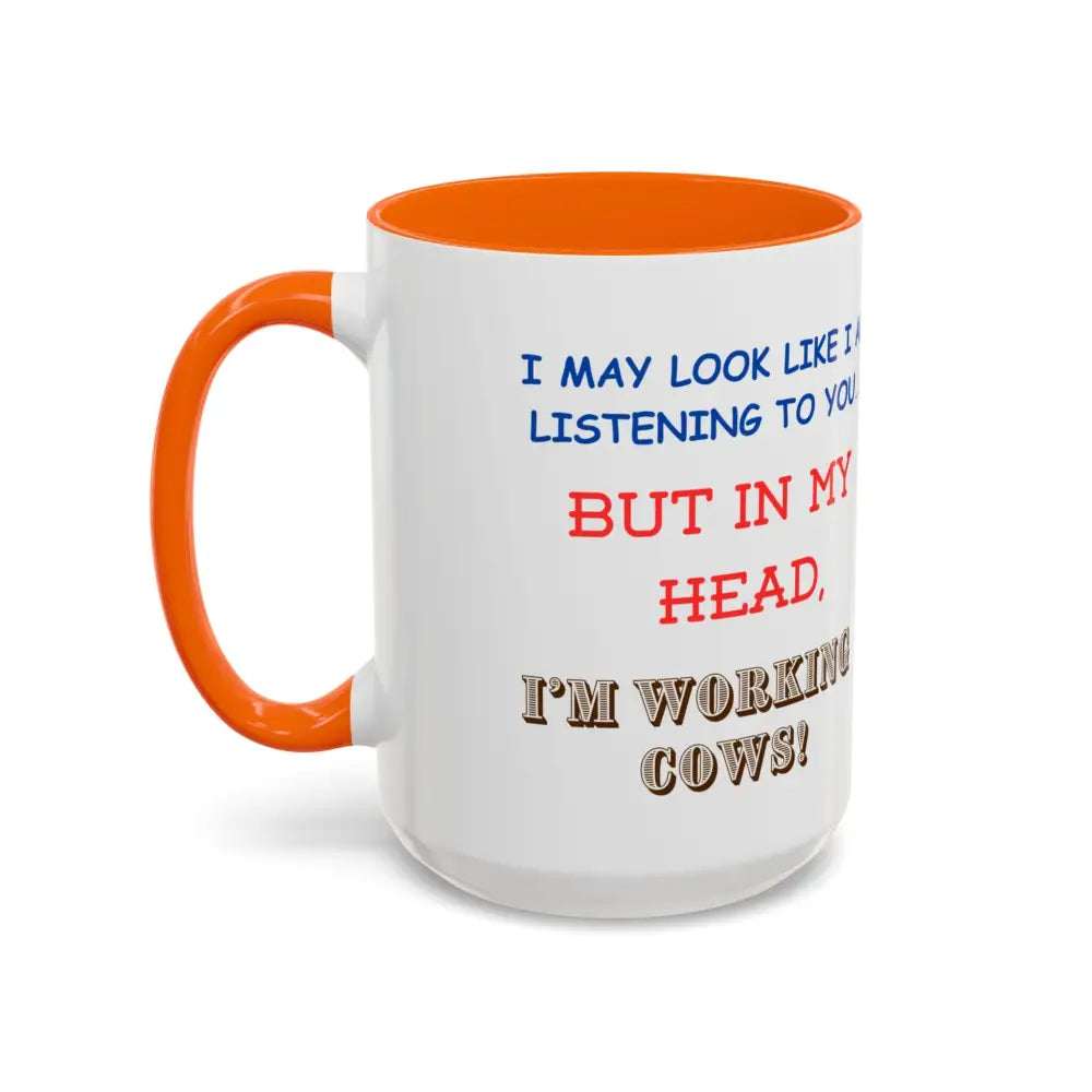 Cowboys Mugs Working Cow Coffee Mug Country Coffee Mugs Farm Gifts for Him 15oz - Mug