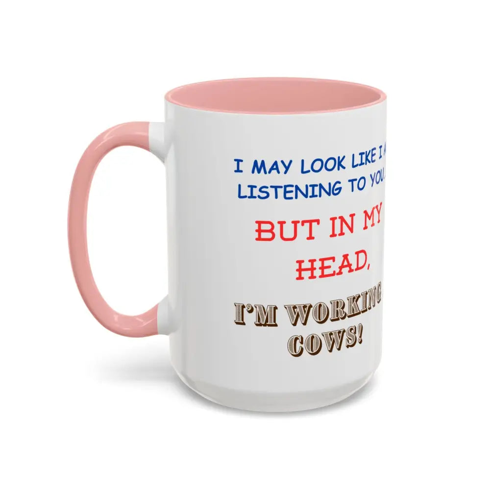Cowboys Mugs Working Cow Coffee Mug Country Coffee Mugs Farm Gifts for Him 15oz - Mug