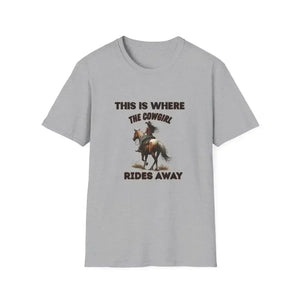 Cowgirl Adventure T-Shirt, Western Apparel, Tailriding Tee - The Best New Thing