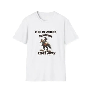 Cowgirl Adventure T-Shirt, Western Apparel, Tailriding Tee - The Best New Thing