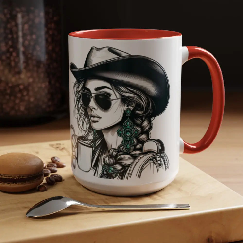 Cowgirl Aesthetic Coffee Mug Cowgirl Loves Coffee Rodeo Country Living Western Enthusiasts Mugs