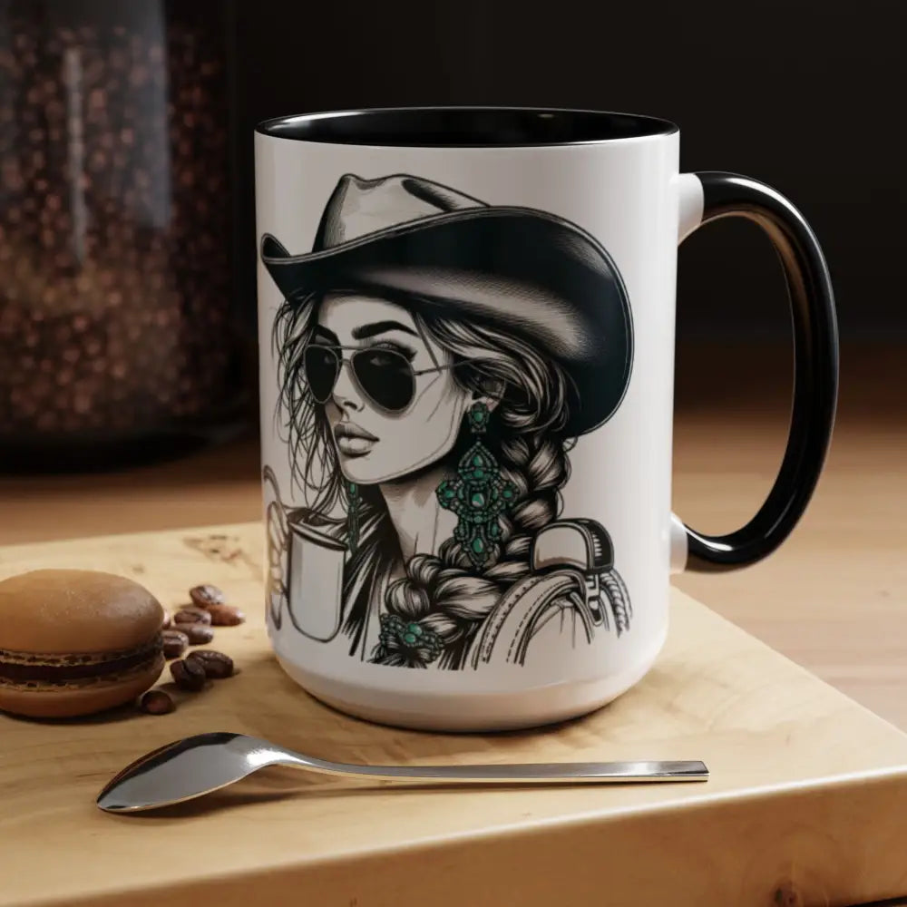 Cowgirl Aesthetic Coffee Mug Cowgirl Loves Coffee Rodeo Country Living Western Enthusiasts Mugs