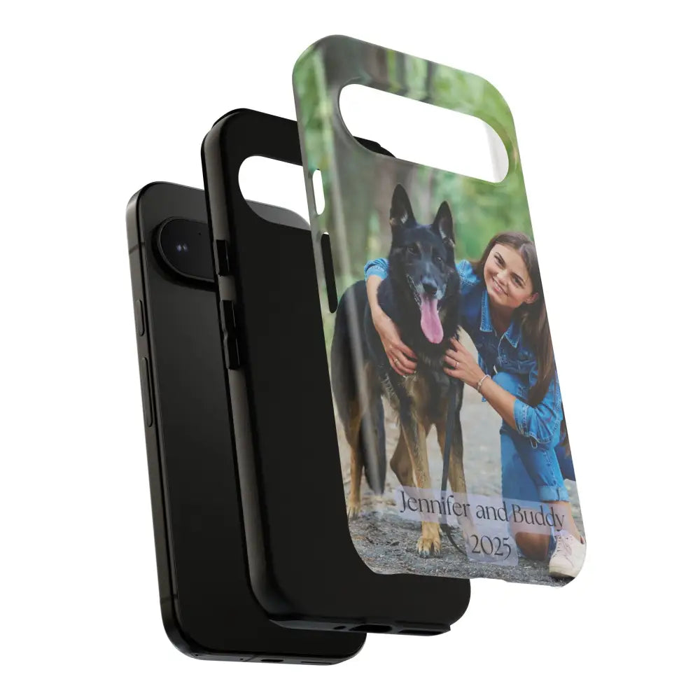 Custom Cell Phone Case for Google Pixel Personalized Tough Cases for Pet Lovers Unique Gifts Phone Case