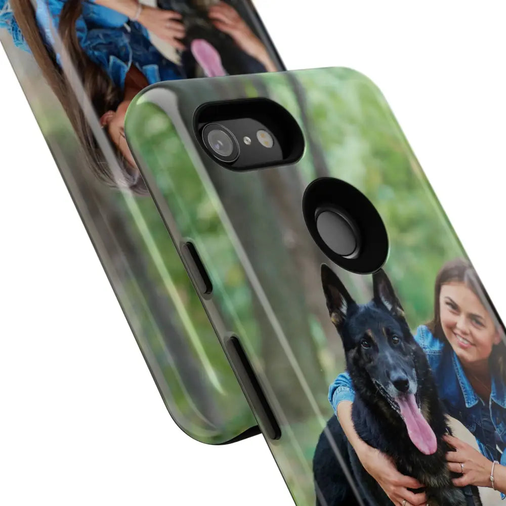 Custom Cell Phone Case for Google Pixel Personalized Tough Cases for Pet Lovers Unique Gifts - Phone Case
