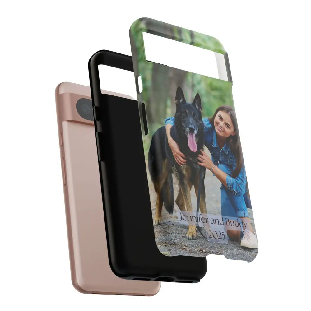 Custom Cell Phone Case for Google Pixel Personalized Tough Cases for Pet Lovers Unique Gifts Phone Case