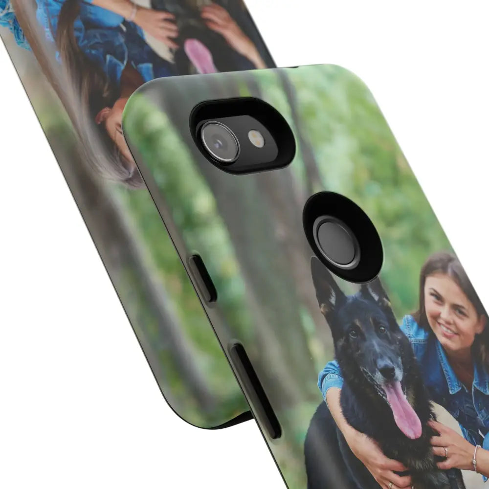 Custom Cell Phone Case for Google Pixel Personalized Tough Cases for Pet Lovers Unique Gifts - Phone Case