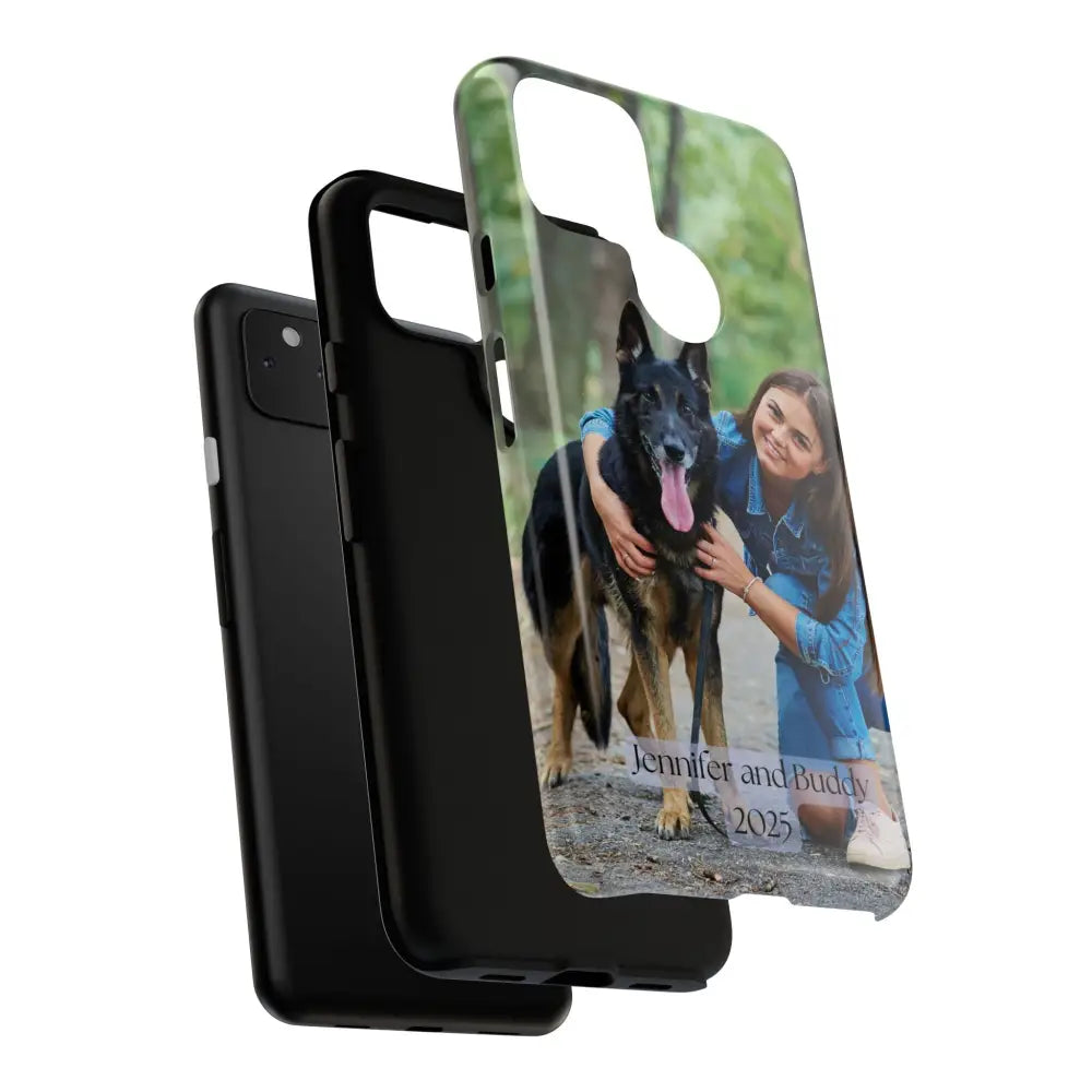Custom Cell Phone Case for Google Pixel Personalized Tough Cases for Pet Lovers Unique Gifts - Phone Case