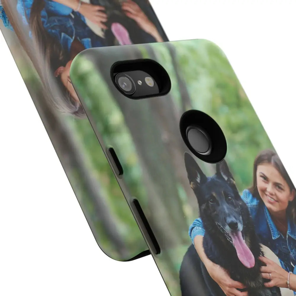 Custom Cell Phone Case for Google Pixel Personalized Tough Cases for Pet Lovers Unique Gifts - Phone Case