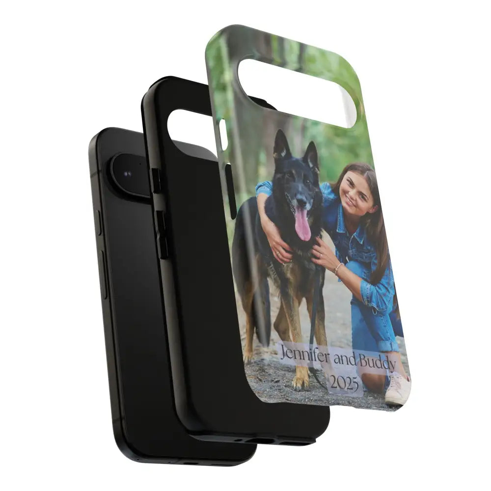 Custom Cell Phone Case for Google Pixel Personalized Tough Cases for Pet Lovers Unique Gifts - Phone Case